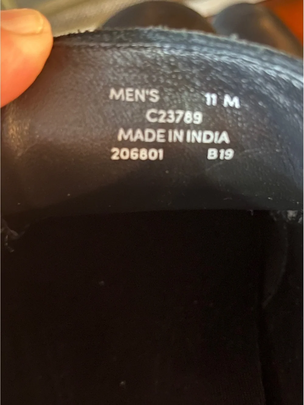 Cole Haan Men's Black Leather Oxford Dress Shoes